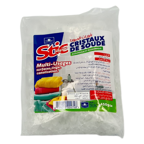 STIC CRISTEAUX DE SOUDE 450GR