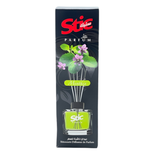 STIC DIFFUSEUR A BATONNETS 120ML MENTHIS