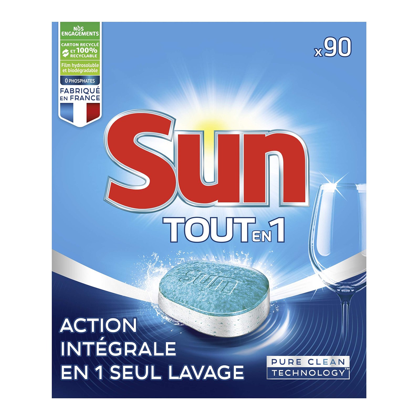 SUN TOUT EN 1 90 TABS