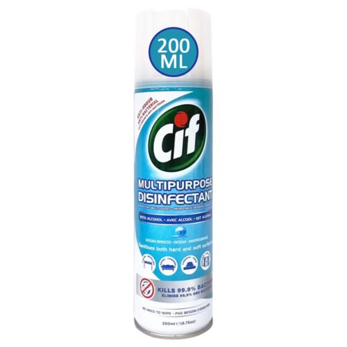 CIF SPRAY DESINFECTANT MULTI USAGES 200ML OCEAN