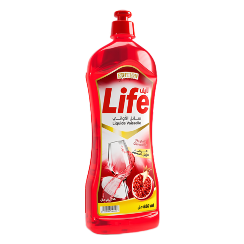 LIFE LIQUIDE VAISSELLE 650ML GRENADE