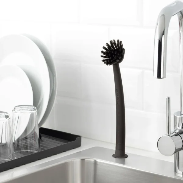 BROSSE VAISSELLE NOIRE AVEC VENTOUSE 30407814 – Image 2