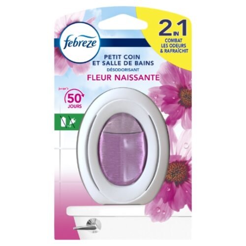 FEBREZE DESODORISANT COIN ET SALLE DE BAIN 7.5ML FLEUR NAISSANTE