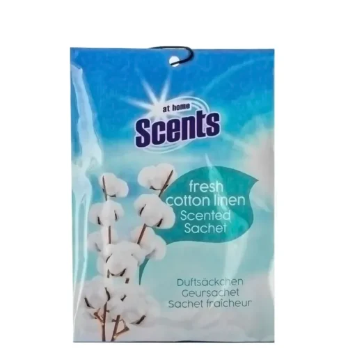 AT HOME SACHET PARFUME 12GR FRESH COTTON