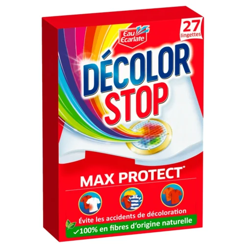 EAU ECARLATE 27LINGETTES ANTI DECOLORATION