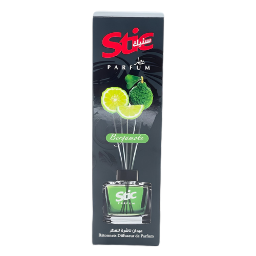 STIC DIFFUSEUR A BATONNETS 120ML BERGAMOTE