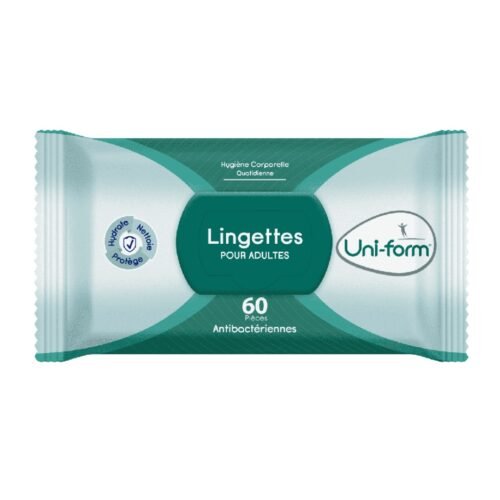 UNIFORM LINGETTES POUR ADULTES X48