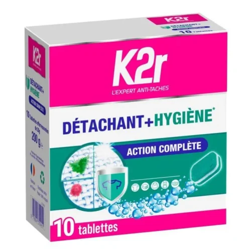 K2R DETACHANT + HYGIENE 10 TABS