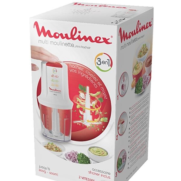 MOULINEX MULTI MOULINETTE HACHOIR 3EN1 500W AT711131