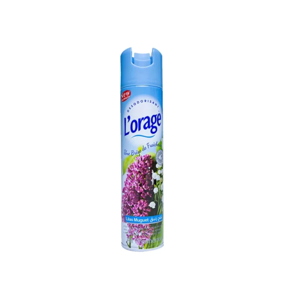 LORAGE DESODORISANT 300ML LILAS MUGUET
