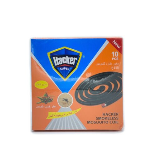 HACKER SPIRALE ANTI-MOUSTIQUE X10 SANDALWOOD