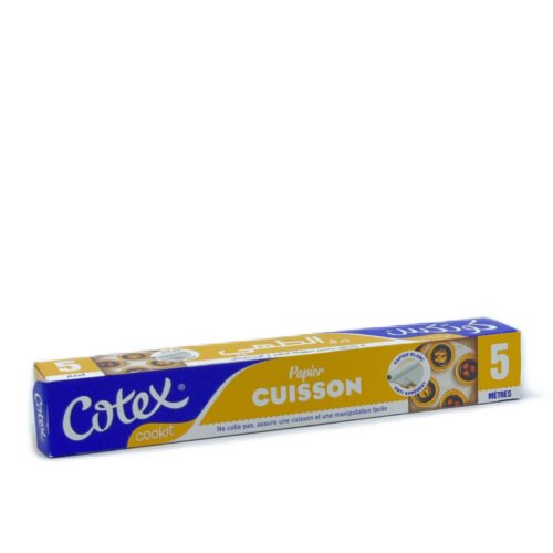 COTEX PAPIER CUISSON BLANC 5M