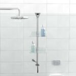 PRIMANOVA ETAGERE POUR DOUCHE 2 NIVEAUX TRANSPARENTE N47-16