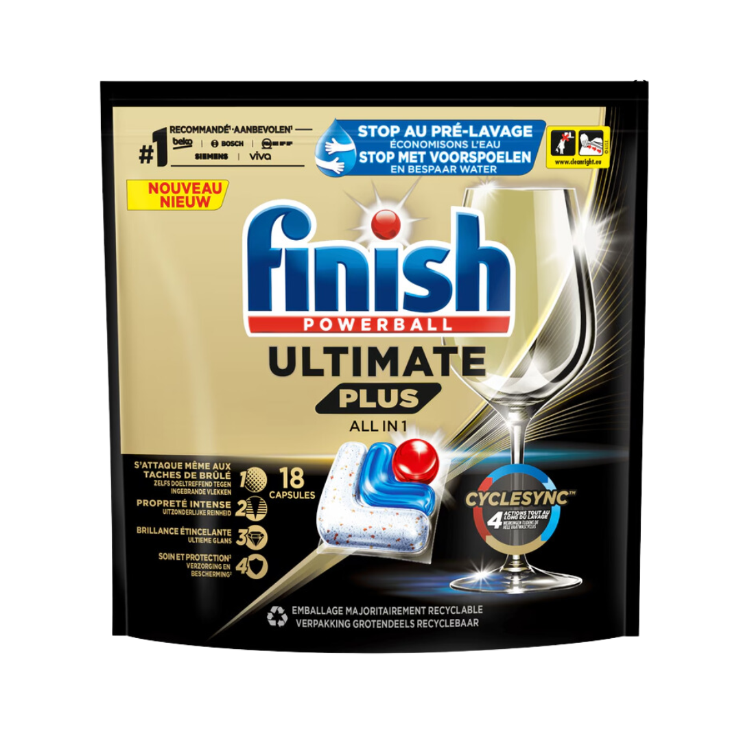 FINISH ULTIMATE PLUS X18 CITRON