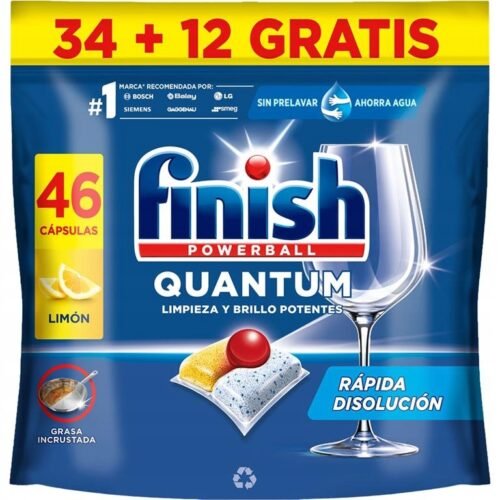 FINISH QUANTUM TOUT EN 1 X46 CITRON