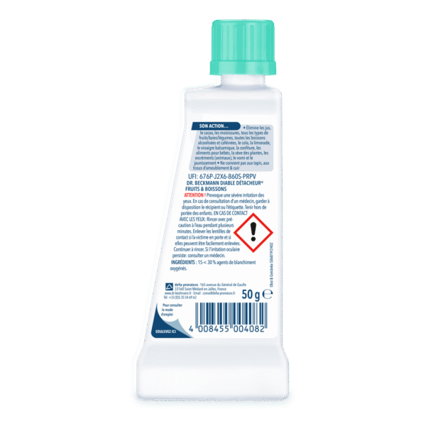 DR BECKMANN DIABLE DETACHEUR 50ML FRUITS & BOISSON – Image 2