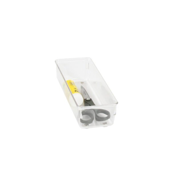 ORGANISATEUR TRANSPARENT POLYVALENT 24X8X5CM
