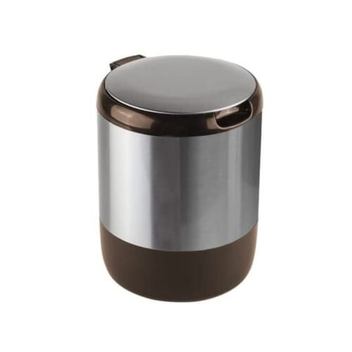 PRIMANOVA POUBELLE EN INOX 3L MARRON E29-10