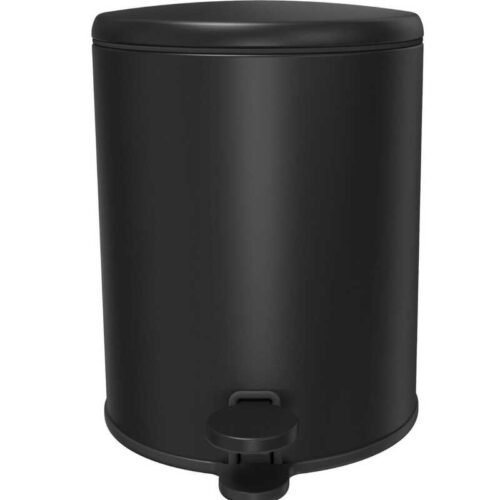 PRIMANOVA CIGO POUBELLE EN INOX 6L NOIRE MAT E41-06-06M