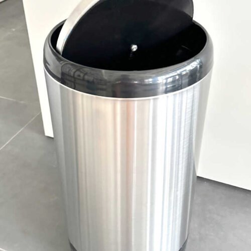 PRIMANOVA LIMA POUBELLE EN INOX 30L NOIRE E13-06