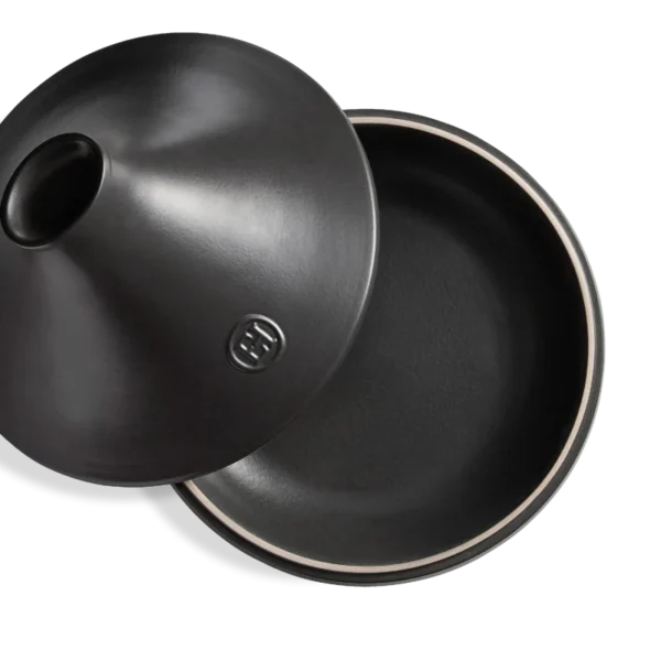 EMILE HENRY TADJINE EN CERAMIQUE GM 31CM GRIS – Image 2