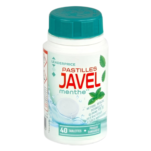 LP PASTILLES JAVEL X40 MENTHE
