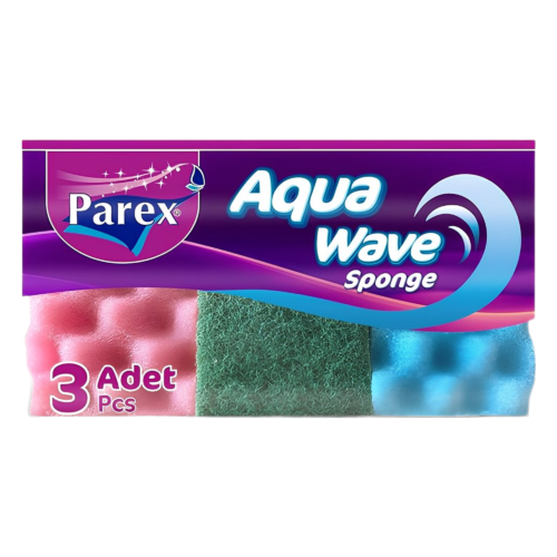 PAREX AQUA WAVE LAVETTE EPONGE X3 519