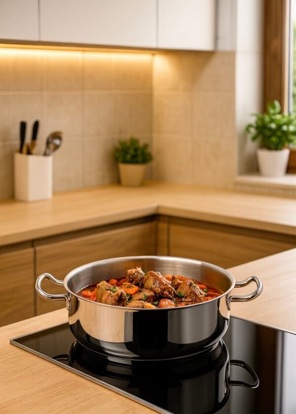 HASCEVHER HORECA SAUTEUSE BASSE 32X7.5CM 6L – Image 2