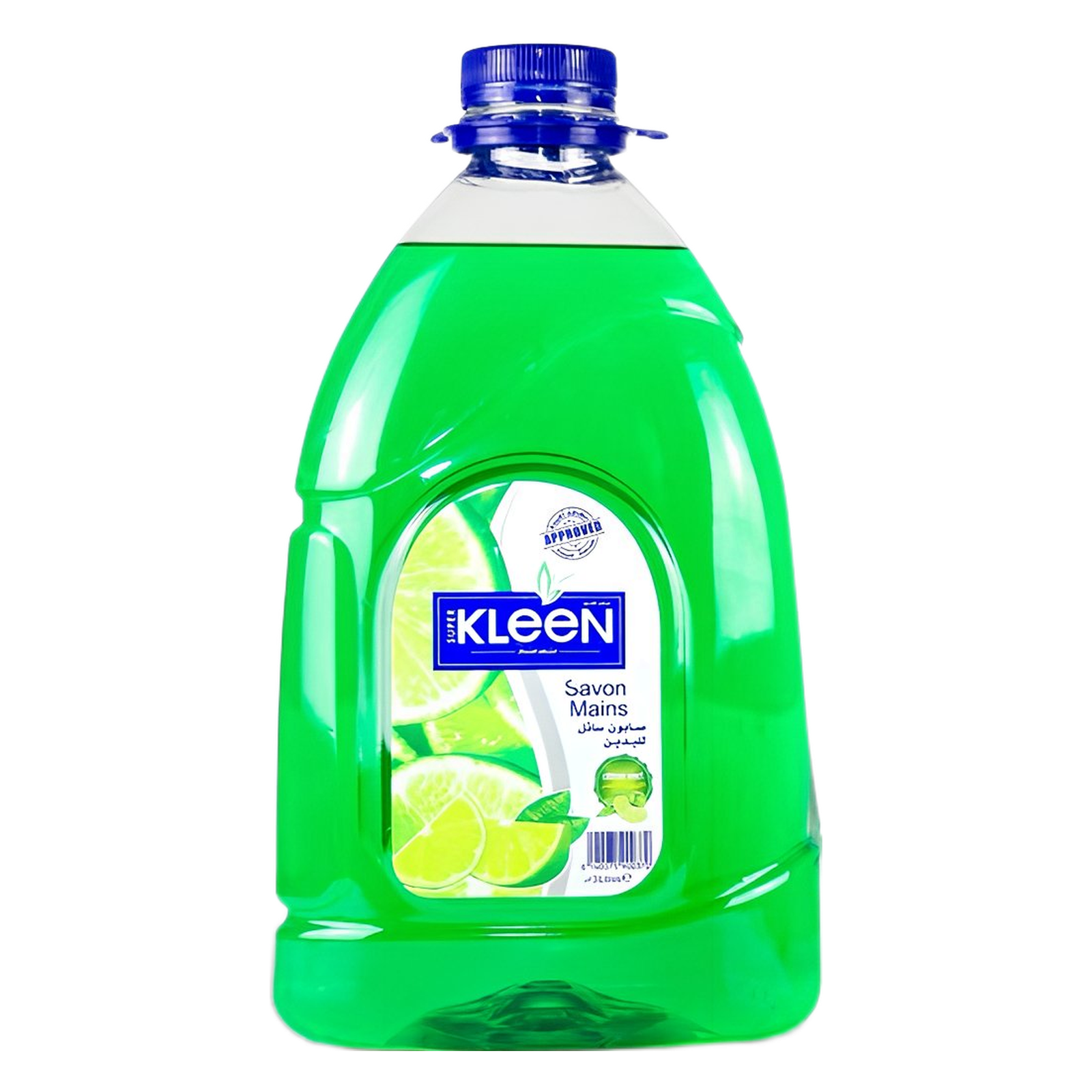 SUPER KLEEN SAVON LIQUIDE 3L CITRON VERT