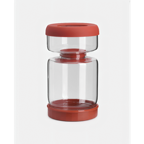 BOCAL A CORNICHON AVEC SEPARATEUR 750ML GPJ750RD
