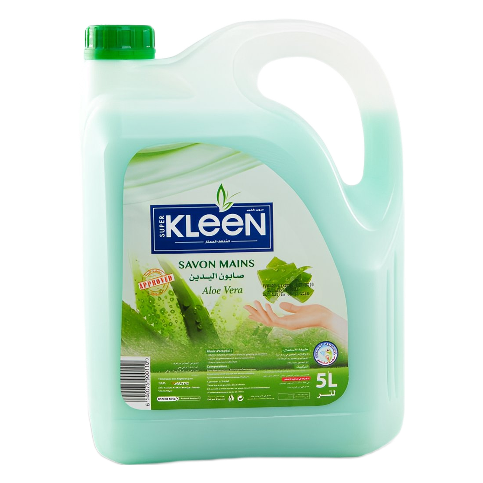 SUPER KLEEN SAVON LIQUIDE 5L ALOE VERA