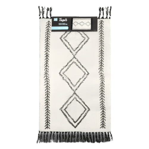 DOUCEUR DINTERIEUR FREYA BLANC TAPIS 50X80CM 1801237