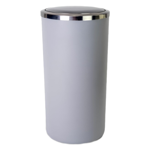 PRIMANOVA LENOX POUBELLE ROTATIF 35L GRISE E48-06