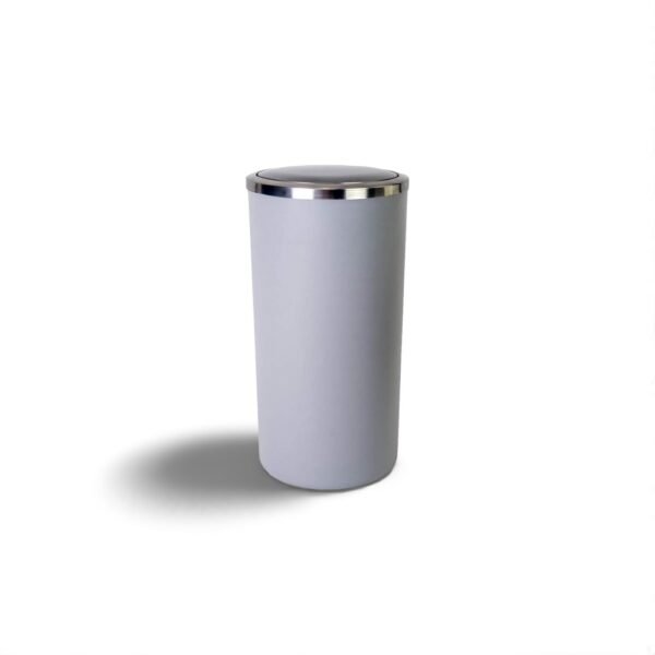 PRIMANOVA LENOX POUBELLE ROTATIF 35L GRISE E48-06