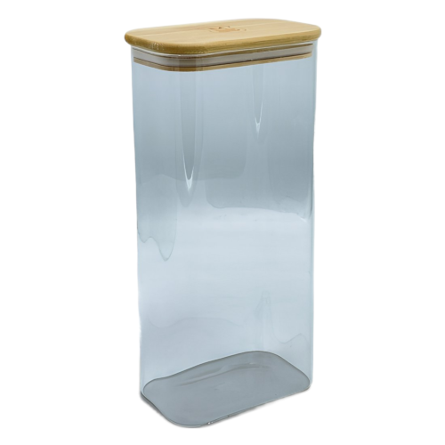 MBB BOCAL RECTANGULAIRE COUVERCLE BAMBOU 8X12.5X25.5CM 85-4