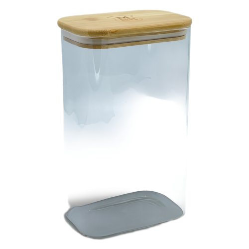 MBB BOCAL RECTANGULAIRE COUVERCLE BAMBOU 8X12.5X20.5XM 85-3