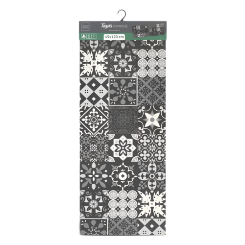 DOUCEUR DINTERIEUR SALOU GRIS TAPIS DE CUISINE 45X120CM 1741317