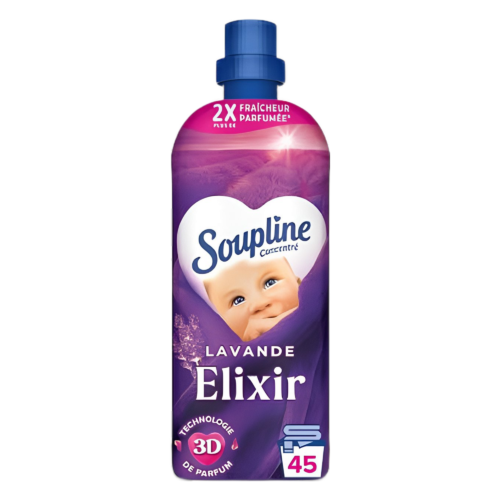SOUPLINE ELIXIR ADOUCISSANT 45D 1L LAVANDE