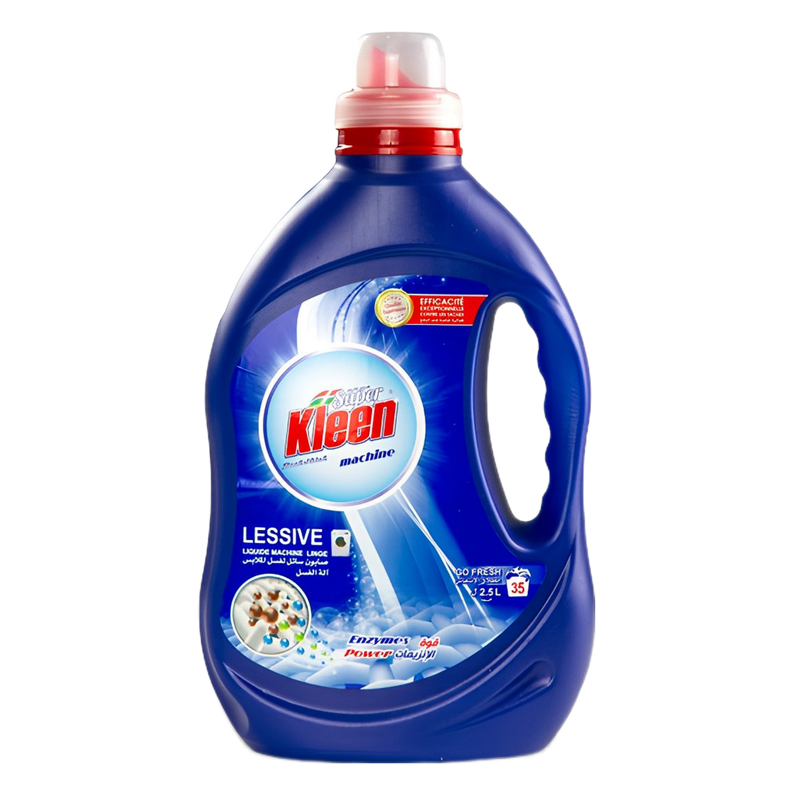 SUPER KLEEN LESSIVE LIQUIDE 2.5 GO FRESH