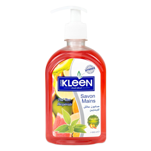 SUPER KLEEN SAVON LIQUIDE 400ML THE VERT
