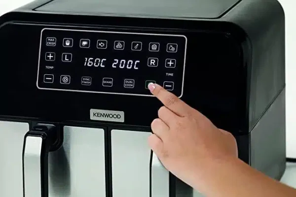 KENWOOD AIRFRYER DOUBLE BACS 8L HFM75 – Image 3