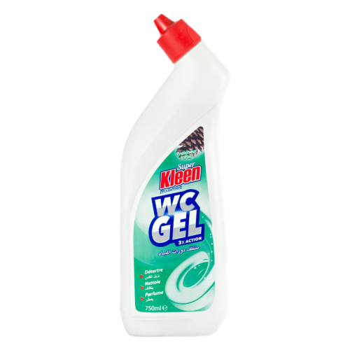 SUPER KLEEN GEL WC 750ML PINS