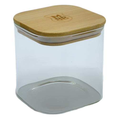 MBB BOCAL CARRE COUVERCLE BAMBOU 10X10X10.5CM 85-5