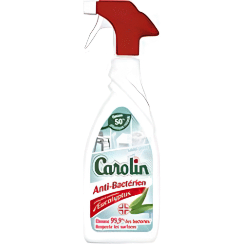 CAROLIN PISTOLET 650ML MULTI-SURFACES ANTI BACTERIEN