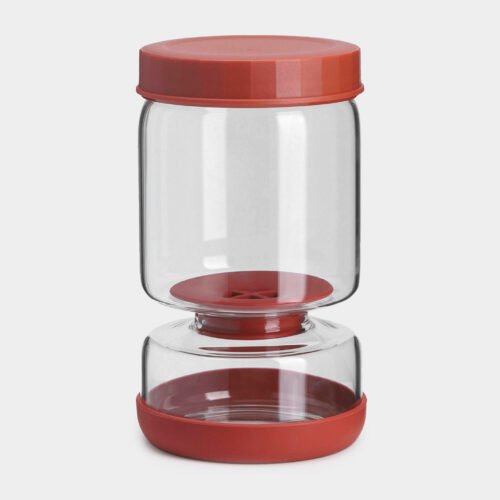 BOCAL A CORNICHON AVEC SEPARATEUR 900ML GPJ900RD