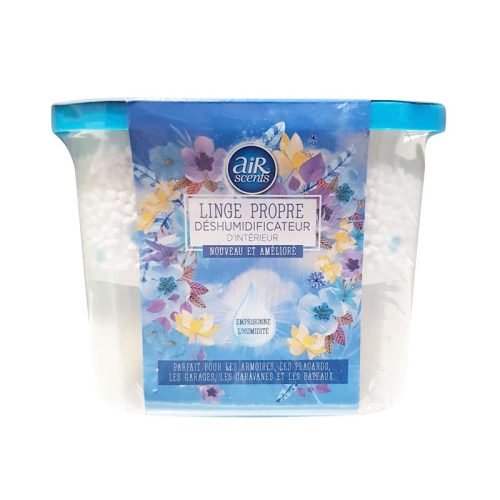 AIR SCENTS DESHUMIDIFICATEUR PARUME 250GR LINGE PROPRE