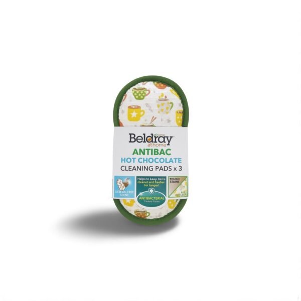 BELDRAY SET DE 3 TAMPONS DE NETTOYAGE HOT CHOCOLATE