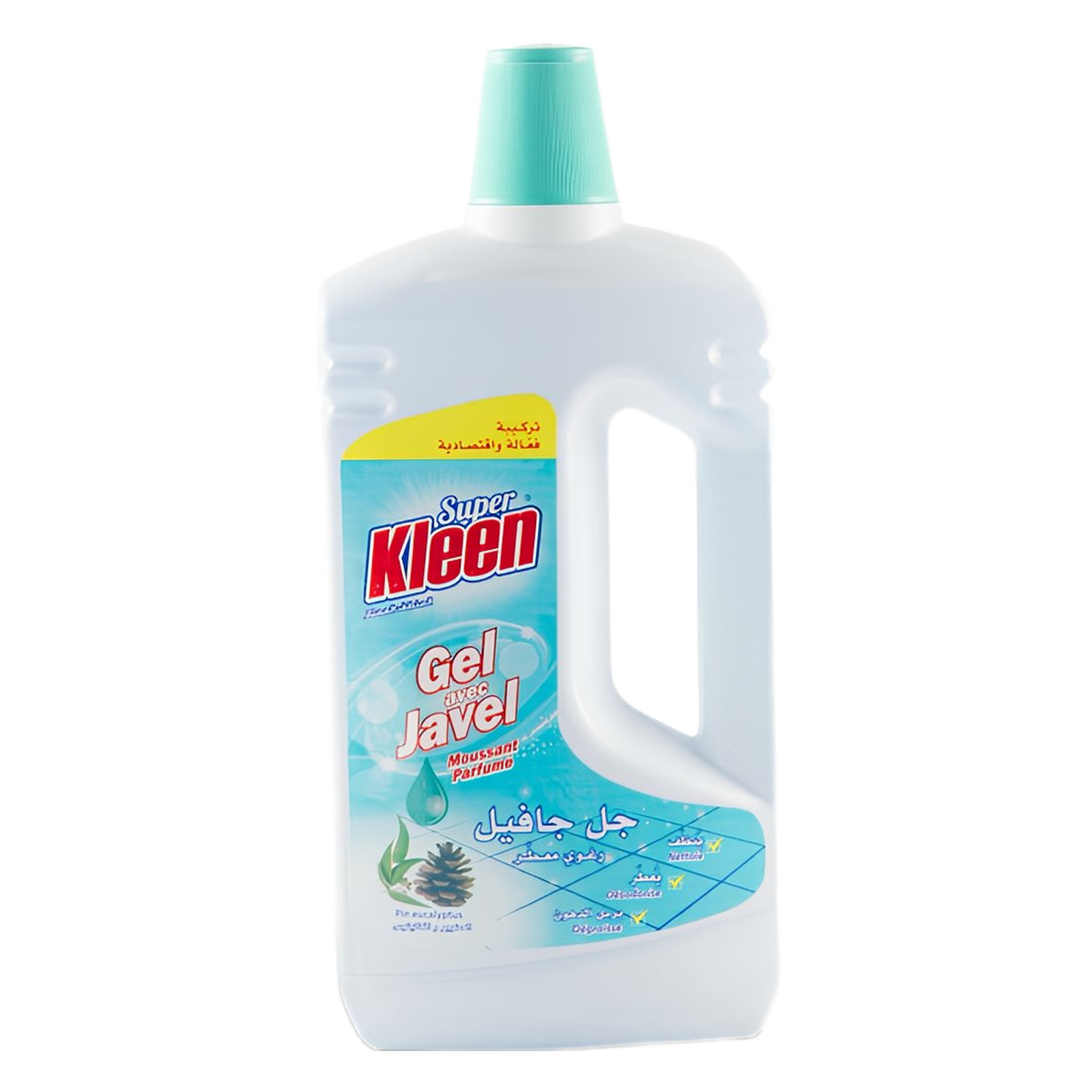 SUPER KLEEN GEL AVEC JAVEL 1L MOUSSANT PARFUME