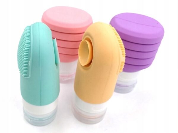SET DE 4 TUBES DE VOYAGE EN SILICONE – Image 3