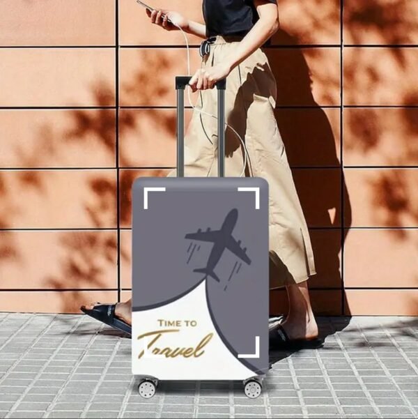 HOUSSE DE VALISE TIME TO TRAVEL L 71X66CM